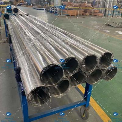 China El tubo del titanio Gr2 del elemento químico apunta el lustre metálico de Astm B861 en venta