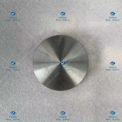 China Nonmagnetic Titanium Discs TA2 ATSM B381 Titanium Round Plate φ125*27 for sale