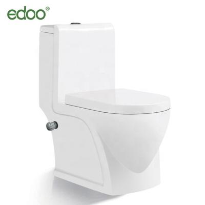 China Double-flush SASO 3L Wash Down One Piece Toilet With Big Hole Function Bidet Toilet Saudi Ceramic Sanitary Ware Toilet for sale