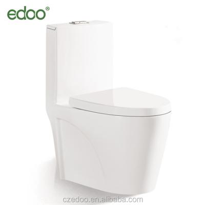 China SASO Double-Flow Toilet Design 3L Popular Washdown Toilet One-Piece Bathroom Lavatory for sale