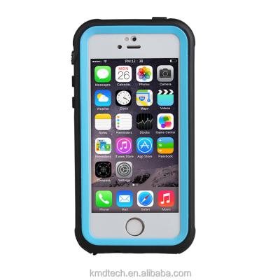 China Anti-scratch PC TPU Color Cover Water Proof Swimming Shockproof Clean Case For iPhone SE 5S for sale