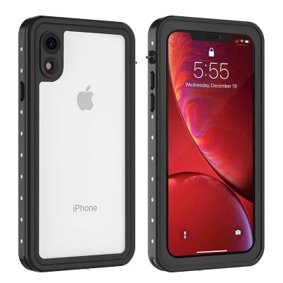 China Snowproof Dustproof Shockproof Waterproof Case For iPhone XR Waterproof Case, Full Cover Underwater Sealed IP68 Certified Snowproof Dustproof Shockproof Phone Case for sale