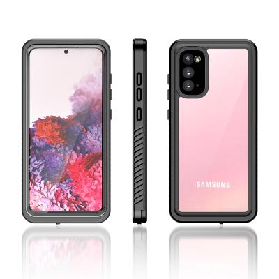 China Waterproof for samsung galaxy s20 case screen case celulares- heavy duty shockproof samsung s20 full protector built-in body for sale