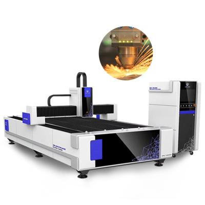 China Fiber Laser Cutting Machine Metal Cutting 1000w 1500w 2000w 3000w 6000w Water Cooled CNC For Iron Copper Plate Steel Aluminum Sheet for sale