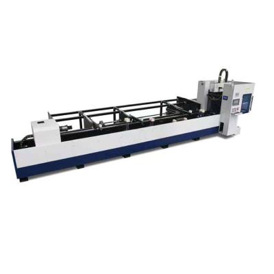 China Automated Loading Aluminum Laser Metal Cutting Machine Price Copper Tubes Fiber Laser Cutter For Sale for sale