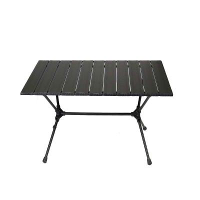 China Modern Hot Selling Portable Aluminum Outdoor Camping Barbecue Fashionable Bamboo Foldable Picnic Table for sale