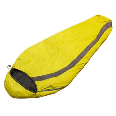 China Mummy Section Slim Comfortable Camping Extreme Duck Down Four Season Sleeping Bag Winter for sale