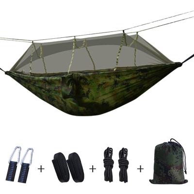 China Modern high quality double camping outdoor hammock with mosquito net for sale