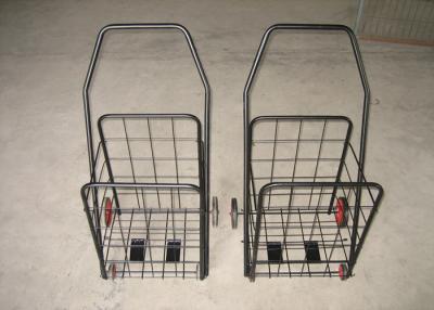 China Portable Plastic Shopping Trolley Luggage Shopping Small Plastic Shopping Carts for sale