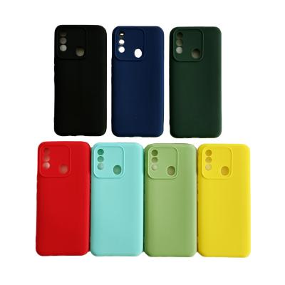 China Factory Wholesale Rainbow Shockproof Back Cover Suitable TPU Silicone Anti-drop ITEL S17 P37 Phone Case for sale