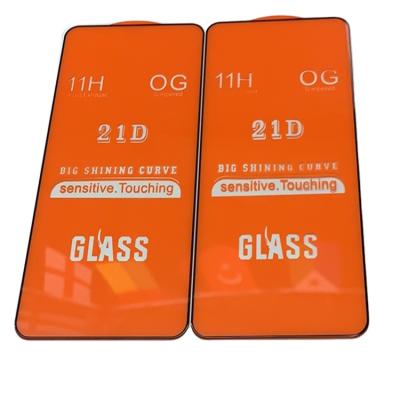 China Shockproof 21D tempered glass for INF inix 10 LITE/X657B screen protector 9h hot sale premium for NOTE 8I/X683 model for sale