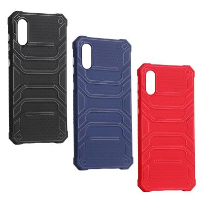 China Anti-drop suitable for SAM A02S 166 Super-iron phone cover manufacturer TPU material wholesale anti-drop mobile phone case for sale