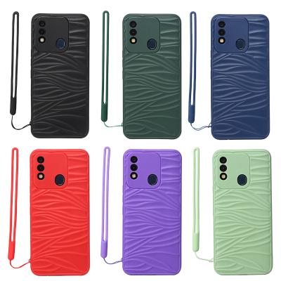 China TECNO SPARK8 Ripple silicone phone case manufacturer anti-drop TPU+SILICONE back cover shockproof suitable cell phone case for sale