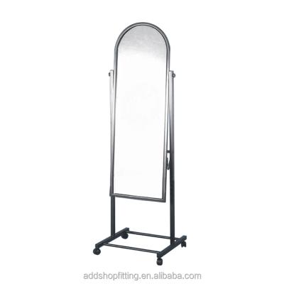 China Durable Black Durable Dressing Standing Mirror For Home Store for sale