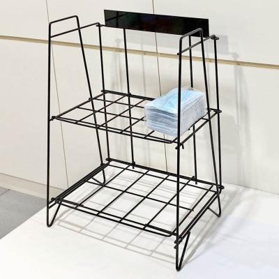 China 1 Durable Advertising Sign Folding Newspaper Display Rack for sale