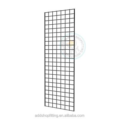 China Easy Installation Of 5.2 Mm Mesh Grid Wall Clothes Display Racks for sale