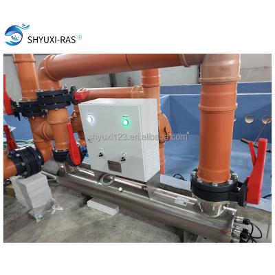 China Hotels 500 Square Meters Circulating Water Aquatic Breeding System Factory For RAS Equipment for sale