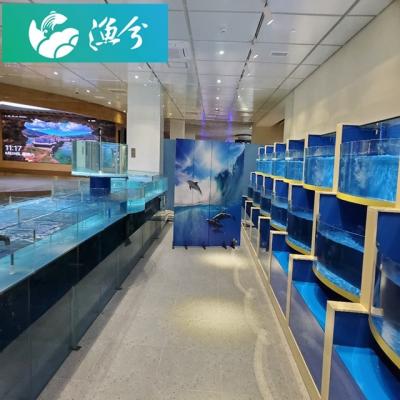 China small fish farming indoor laboratory aquaculture shrimp recycling aquaculture system/small circulating water indoor culture for sale