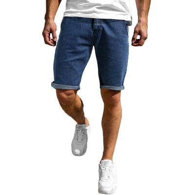 China 2022 Summer Straight Men's Denim Shorts Viable Comfy Short Jeans for sale