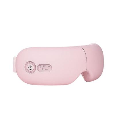 China Hot Smart Aairbag Sonic Vibration Eye Massager Improve Sleep Foldable Wireless Music EYE Compress Eye Massager for sale