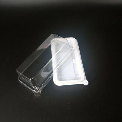 China Recyclable Pet Cupcake Clear Study Container Ckamshell For Cake Baking for sale