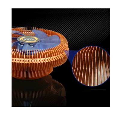 China 30 Degree Radiator Copper Zero Multi-platform CPU Battle Ice Fan for 1155/1150/1151 for sale