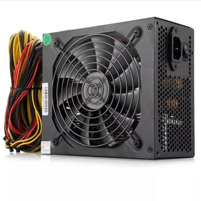 China Low Power Consumption Atx Gold 80plus Mining Efficiency GPU ATX Ethereum Power Supply 1600W 1800W for sale