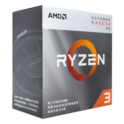 China desktop for amd R computer game cpu desktop processor yzen 3 3200G motherboard B450/A320 set APU for sale