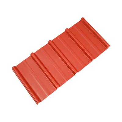 China Strong Resistance To Corrosion Color Coated Galvanized Trapezoidal Metal Sheet Roof / Corrugated Roofing Sheets for sale