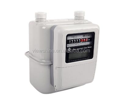 China Mechanical Smart Residential GPRS NB-IoT Prepaid Diaphragm Gas Meter for sale