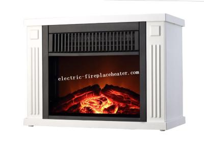 China White Small European Electric Fireplace Home Hardware Electric Fireplaces Heater for sale