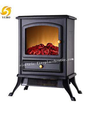 China Energy Saving European Electric Fireplace Stove Heater For Apartment Hall for sale