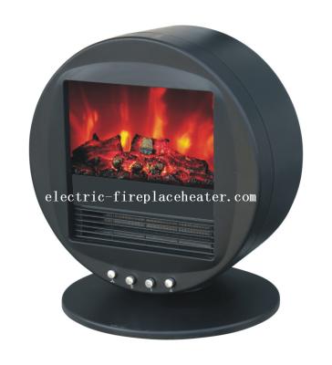 China Unique Rotating Chimneyfree Media Electric Fireplace 350X310X390mm for sale