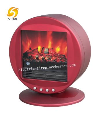 China Portable Indoor Rotating Fireplace Home Decorators Electric Fireplace 2000W for sale