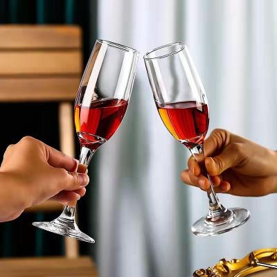 China Wholesale cheap custom stocked champagne flutes glass wedding champagne flutes logo flute glass champagne glasses for wedding for sale