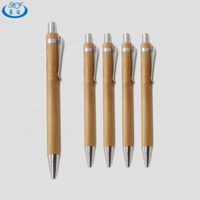 China Wholesale Eco-Friendly Repurposed Recycled Bamboo Tip Pen Engraved Wholesale With Logo for sale