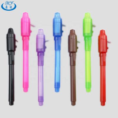 China Magical Highlighter Bar Environmentally Friendly Invisible Ink Pen UV Pen With UV Light Silver Tester Pen for sale