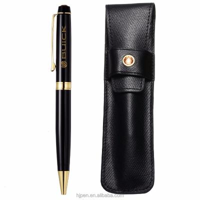 China Business Gift Wedding Anniversary Gift For Him Business Black Metal Tip Pen Luxury Custom for sale