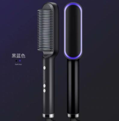 China Household 3-In-1 Airbrush Hair Dryer Negative Step Hair Dryer Brush Comb Ion Hair Straightening Brush Salon One for sale