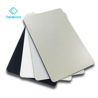 China Modern Aluminum Plastic PE Sandwich Sheet Composite Panel 4x8 Feet ACP for sale