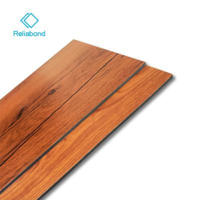 China Modern Wood Finish 4mm ACP Aluminum Composite Panel for sale