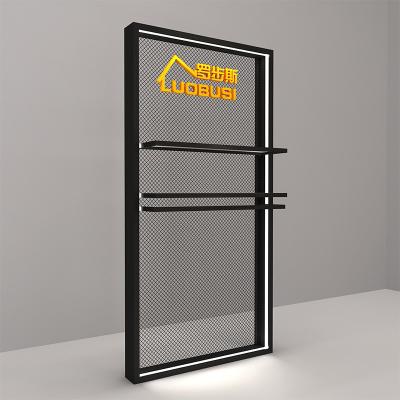 China Good quality single sided new arrivals shoe rack rack commercial clothing display for sale