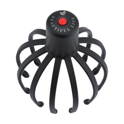 China Fashionable Electric Octopus Scalp Massager Vibration Head Relax Machine with USB to Promote Blood Circulation for sale