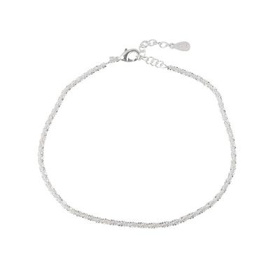 China Cute hot selling Dainty Layered silver plating Anklet Chain Heart Boho Adjustable Anklets for Women Teen Girls for sale