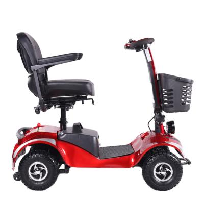 China Moped Capacity Scooter Unisex 4 Wheel Electric Scooter For Elder Mobility Scooter for sale