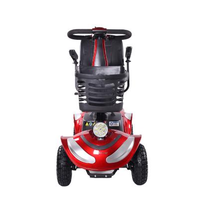 China Unisex Electric Motorbike Sweeper Motor 4 Wheel Moped Mobility Scooters for sale