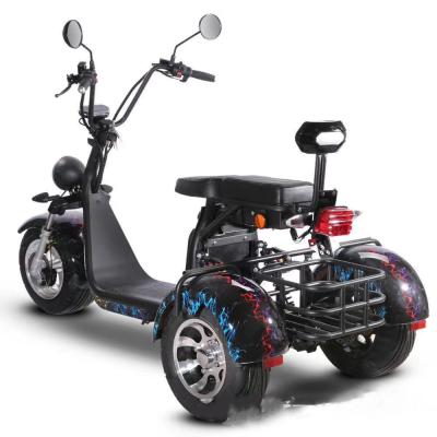 China Warehouse 3 Wheels Unisex DDP Poland Scooter Electric Moped Scooter for sale