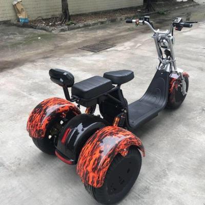 China Unisex e tricycles with 3 wheel motorcycle golf door to door shipping car from Eu warehouse for sale