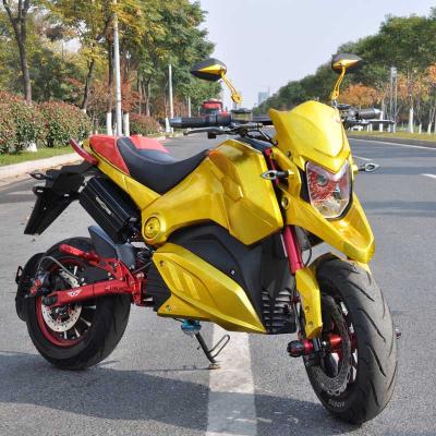 China Fat Tire Electric Motorcycle Dirt Bike 3000W Electric Adult Motorcycle 120-17 for sale