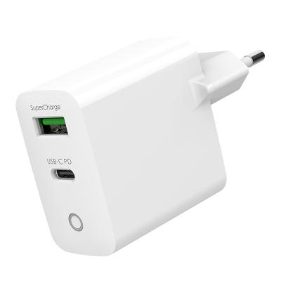 China Portable Mobile Phone Adapter 5V 3A USB Wall Charger 25W 2Ports Mobile Phone Charger With EU/KC Plug for sale